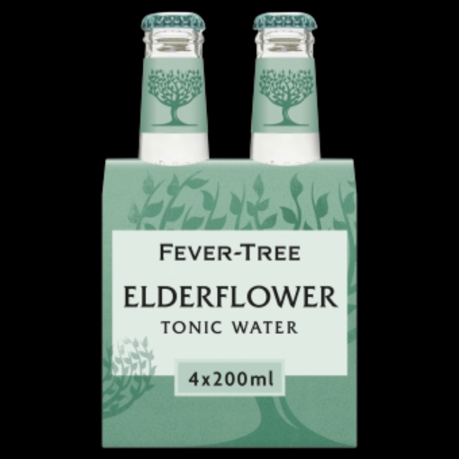 Picture of FEVER TREE ELDERFLOWER TONIC 200ML 4PK x 6