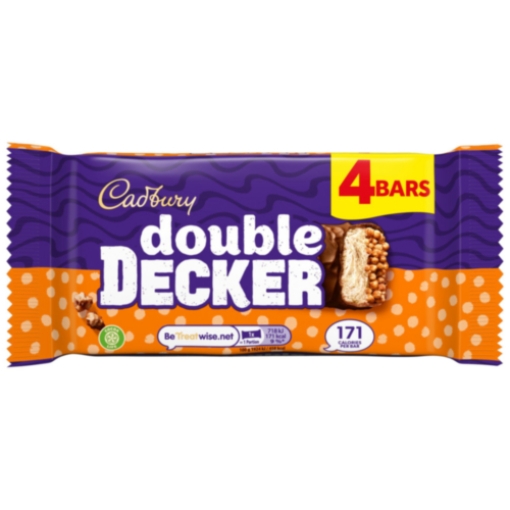 Picture of CADBURY DOUBLE DECKER 149.2G 4PK x 8