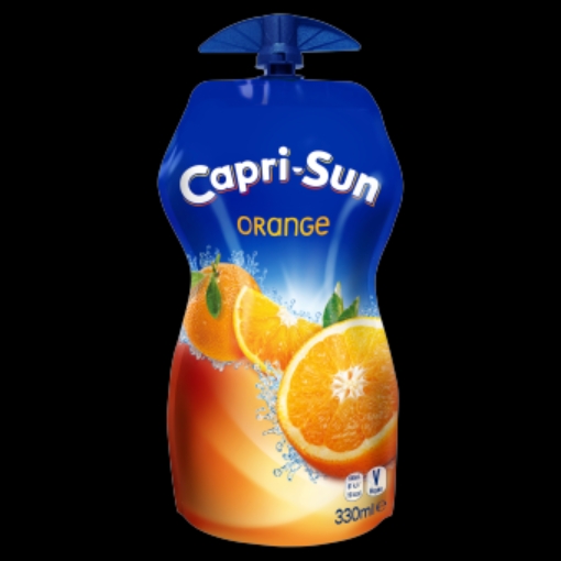 Picture of CAPRI SUN ORANGE POUCH 330ML x 15