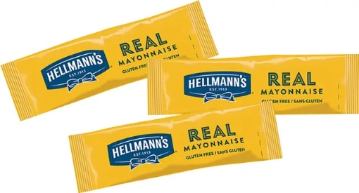 Picture of HELLMANNS REAL MAYO SACHETS 10ML x 200