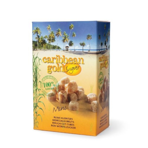 Picture of CARIBBEAN BROWN SUGAR CUBES 500G x 10