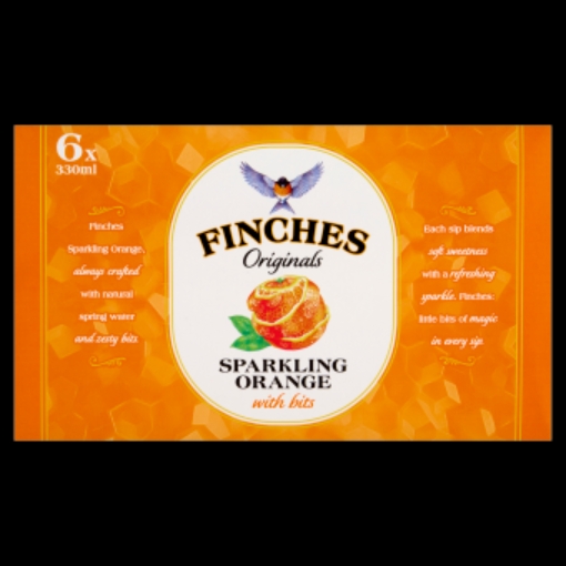 Picture of FINCHES ORANGE 330ML 6PK x 4