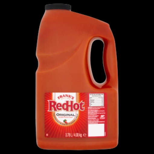 Picture of FRANKS REDHOT ORIGINAL SAUCE 3.78LT x 4