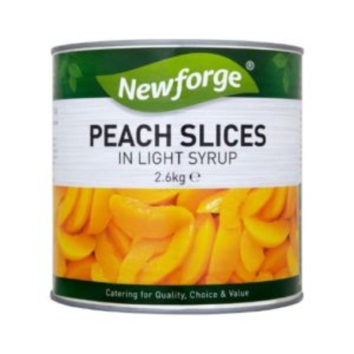 Picture of NEWFORGE PEACH SLICES 2.6KG x 6