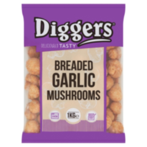 Picture of DIGGERS GARLIC MUSHROOMS 1KG x 5