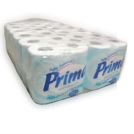 Picture of PRIMA TOILET ROLL 2PLY 4PK x 12