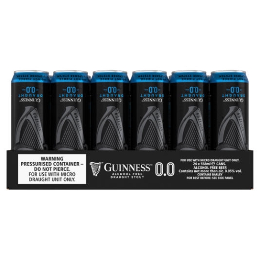 Picture of GUINNESS MICRO DRAUGHT 0.0 CAN 558ML