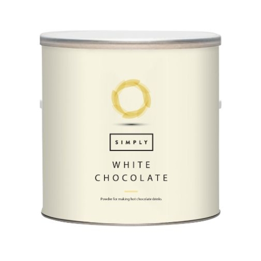 Picture of SIMPLY WHITE HOT DRINKING CHOC 1KG x 4
