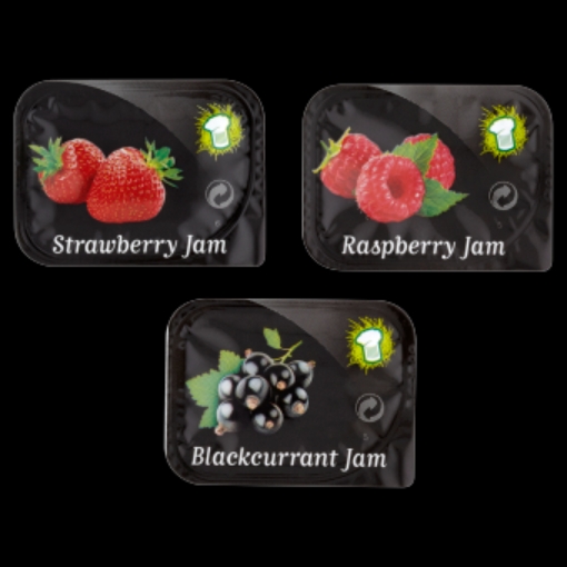 Picture of WHITE HAT ASSORTED JAM PORTIONS x 96