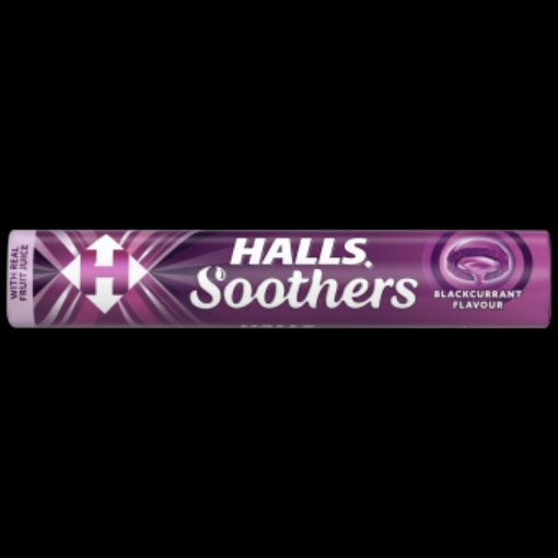 Picture of HALLS SOOTHERS BLACKCURRANT x 20
