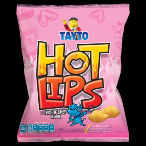 Picture of TAYTO HOT LIPS 40G x 32
