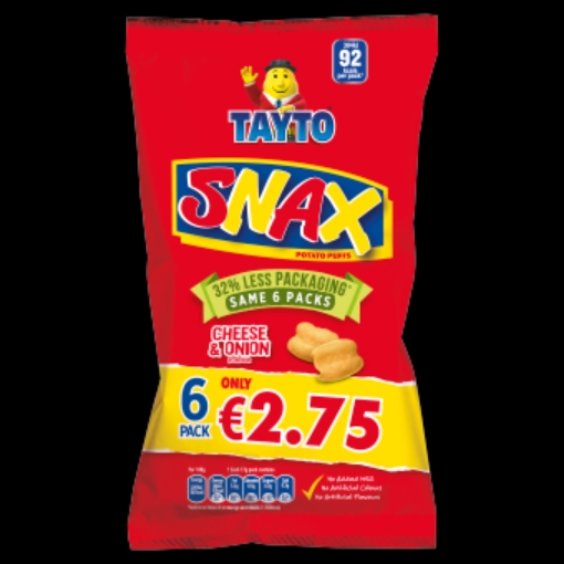 Picture of TAYTO SNAX 6PK x 20  €2.75