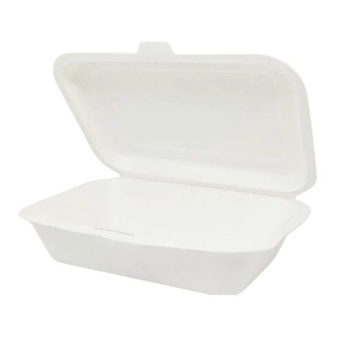 Picture of 6 x 4 BAGASSE SMALL LUNCH BOX 50PK x 20