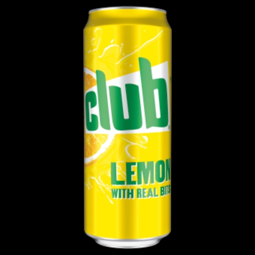 Picture of CLUB LEMON CANS 330ML DRS