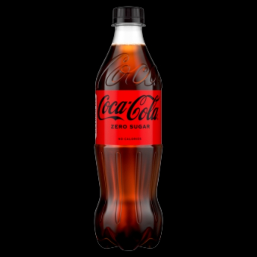 Picture of COCA COLA ZERO 500ML x 24 DRS (COKE)