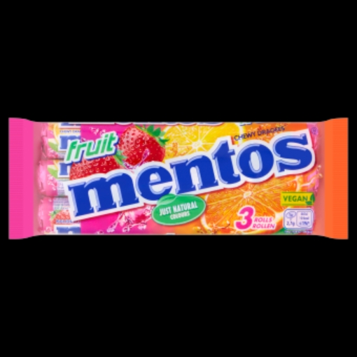 Picture of MENTOS FRUITS 3PK x 25