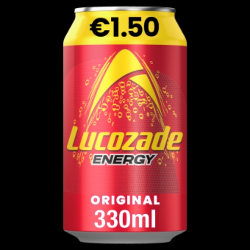 Picture of LUCOZADE CAN 330ML X 24 €1.50 DRS