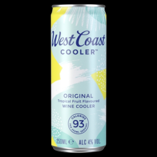 Picture of WEST COAST COOLER ORIGINAL 250ML x 24 DRS