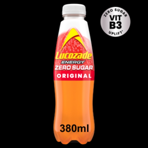 Picture of LUCOZADE ZERO ORIGINAL 380ML x 24 DRS