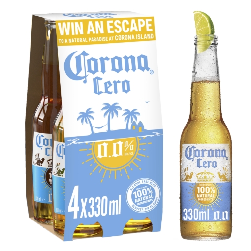 Picture of CORONA CERO 0.0% 330ML 4PK x 6