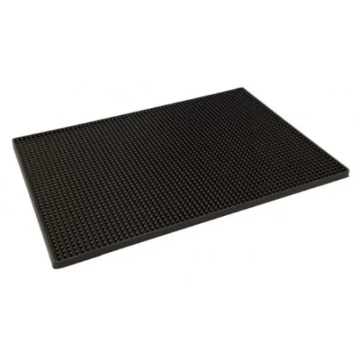 Picture of BLACK RUBBER BAR MAT 18X12'' BLACK