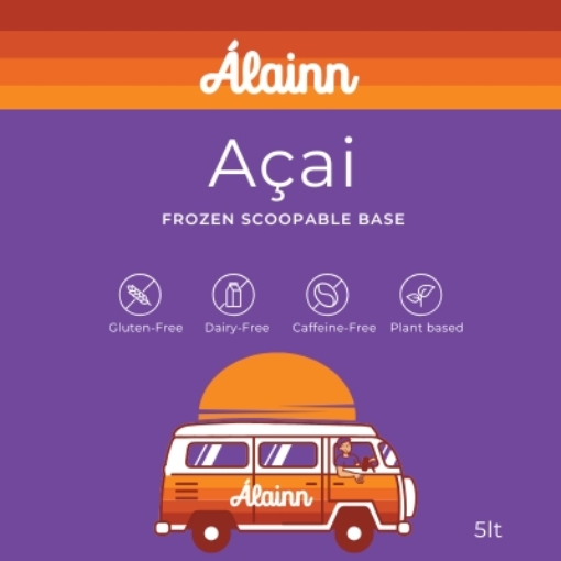 Picture of ALAINN ACAI FROZEN SCOOPABLE BASE 5LT x 4