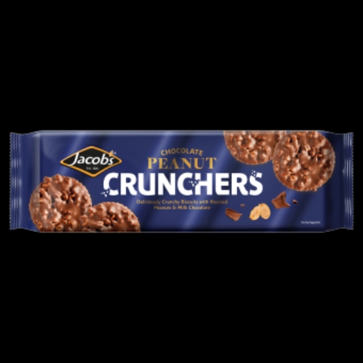 Picture of JACOBS CHOC PEANUT CRUNCHER 150G x 16