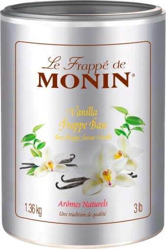 Picture of MONIN VANILLA FRAPPE POWDER 1.36KG x 4