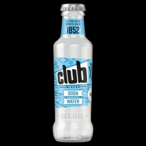 Picture of CLUB MXR SODA WATER 125ML x 24