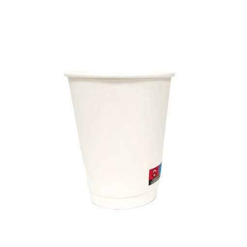 Picture of 12OZ WHITE MATT DW PE CUPS 25PK x 20 (SPIRITPAK)