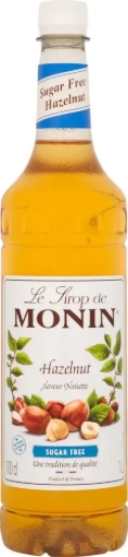 Picture of MONIN HAZELNUT SUGAR FREE SYRUP 1LT x 6