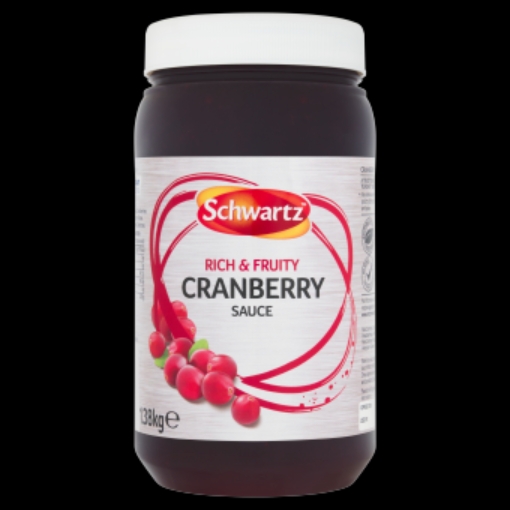 Picture of SCHWARTZ CRANBERRY SAUCE 1.38KG x 6