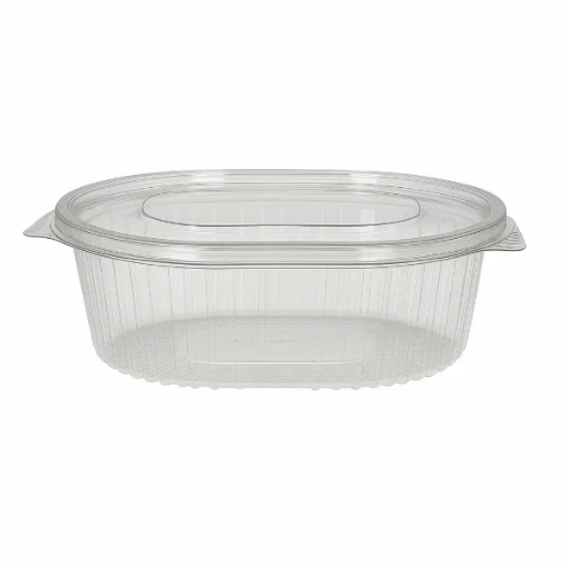 Picture of 750CC OVAL HINGED SALAD CONTAINER 50PK x 8
