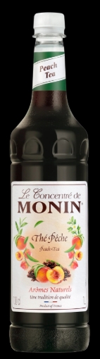 Picture of MONIN STEVIA PEACH TEA SYRUP 1LT x 6