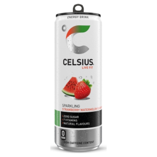 Picture of CELSIUS STRAWBERRY WATERMELON CAN 355ML x 12