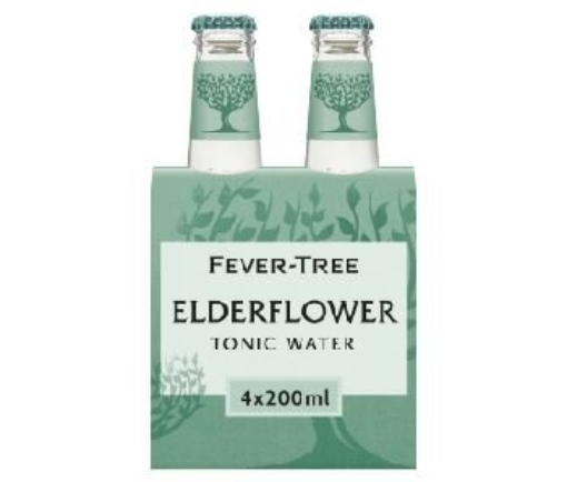Picture of FEVER TREE ELDERFLOWER TONIC 200ML 4PK x 6