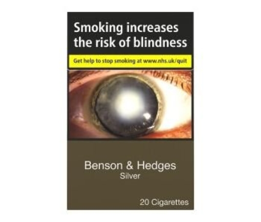Picture of BENSON & HEDGES SILVER 20'S