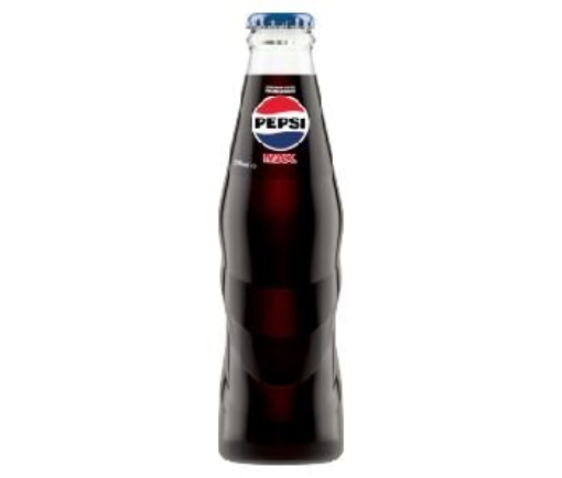 Picture of PEPSI MAX GLASS 200ML x 24 NRB