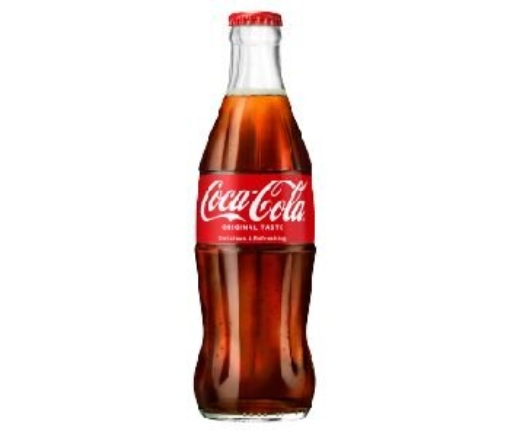 Picture of COCA COLA GLASS 330ML x 24 NRG (COKE)