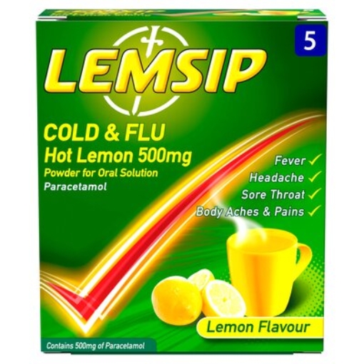 Picture of LEMSIP COLD & FLU SACHETS 5'S x 12