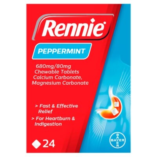 Picture of RENNIE PEPPERMINT RED 24'S x 12