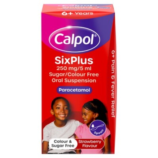 Picture of CALPOL 6 + SUGAR FREE  x 6