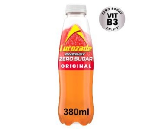 Picture of LUCOZADE ZERO ORIGINAL 380ML 4PK x 6 DRS â‚¬5
