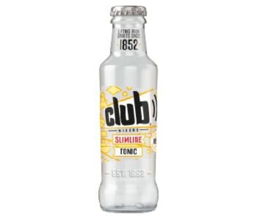 Picture of CLUB MXR SLIMLINE TONIC WATER 125ML x 24